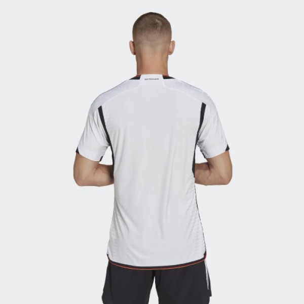 adidas Tim Nasional Jerman 22 Jersey Kandang Asli, Pria, Putih, Ukuran L